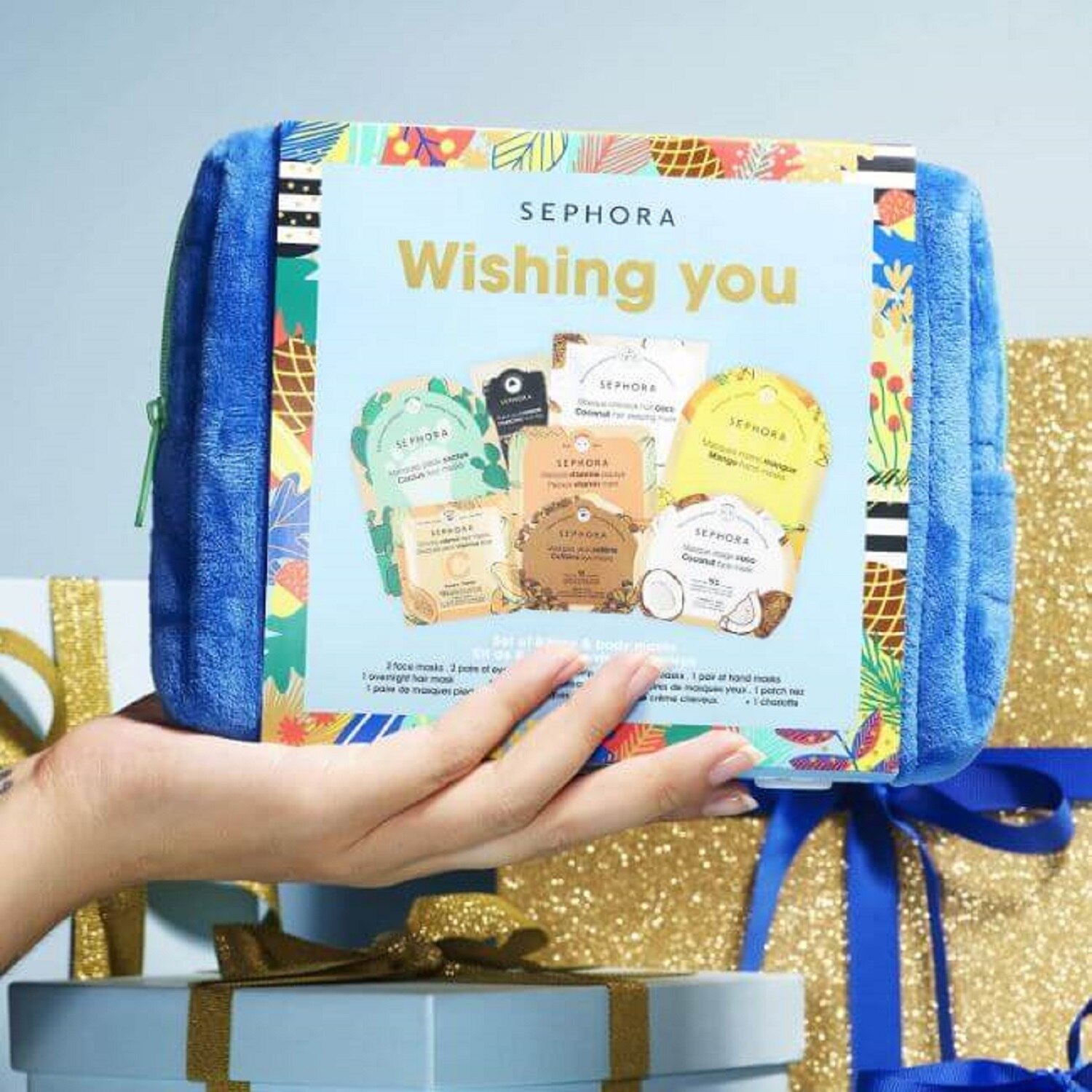 8 MASK KIT (KIT DE 8 MASCARILLAS-NAVIDAD)